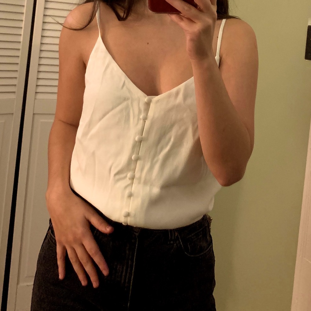 Frank & Oak buttoned cami, size xs, has tags